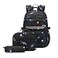 Mildame Galaxy Backpack for Boys with Lunch Box Set 3Pcs Boys Bookbag for Elementary 3 in 1 Teens Space Printed School Bag
