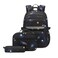 Mildame Galaxy Backpack for Boys with Lunch Box Set 3Pcs Boys Bookbag for Elementary 3 in 1 Teens Space Printed School Bag