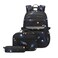 Mildame Galaxy Backpack for Boys with Lunch Box Set 3Pcs Boys Bookbag for Elementary 3 in 1 Teens Space Printed School Bag
