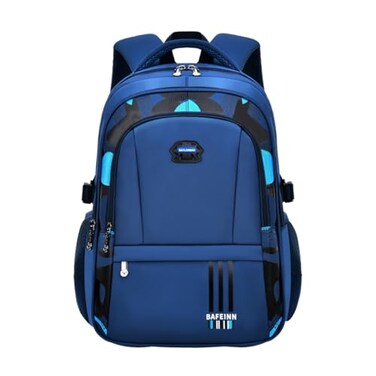 Mildame Kids Backpack for Boys Camo School Backpacks for Middle Elementary School Camouflage Bookbags for Teens Boys Lightweight Travel Bag Blue