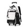 EKUIZAI Boys Rolling Backpack for School Kids Wheeled Bookbag Backpack with Wheels Trolley School Bags for Teen Boys
