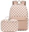LEDAOU Kids School Backpack with Lunch Box for Girls Boys Kindergarten Elementary School Bookbag Preschool Toddler Backpack