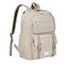 VASCHY Travel Backpack for Teens Girls Large Schoolbag Book Bag Rucksack for Women High SchoolCollegeWorkDaypackCommuter Beige