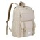 VASCHY Travel Backpack for Teens Girls Large Schoolbag Book Bag Rucksack for Women High SchoolCollegeWorkDaypackCommuter Beige