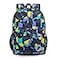 J World New York J World Oz Middle School Backpack for Kids Cute Laptop Bookbag for Girls Boys Cubes