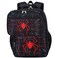 AUIVTY Kids Backpack Boys Spider Backpack with Lunch Box Kindergarten Elementary School Travel Toddler Bookbag Mochilas Para Nios Ages 310Lightning Red Spider