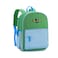 VASCHY Toddler Boys Backpack Kids Small Lightweight Quilted Colorblocked Bookbag School Backpack for Daycare Children Green Blue