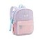 VASCHY Toddler Girls Backpack Kids Small Lightweight Quilted Colorblocked Bookbag School Backpack for Kindergarten Children Light Purple Pink