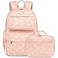 Bluboon Backpack for Girls Kids Preschool Backpack with Lunch Box Kindergarten Bookbag School Bags Set