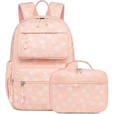 Bluboon Backpack for Girls Kids Preschool Backpack with Lunch Box Kindergarten Bookbag School Bags Set