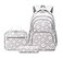 ETAISHOW DaisyPrint Backpack for Girls Kids Bookbag for Elementary School 3Pcs School Bag with Lunch Box