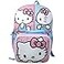 Fast Forward Hello Kitty Kids 16 Backpack with Matching Lunch Box Pink and Blue School Bag Set