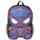 Fast Forward SpiderMan Friends Miles Front Body 16 Backpack with 3 Zipper Pockets