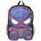 Fast Forward SpiderMan Friends Miles Front Body 16 Backpack with 3 Zipper Pockets