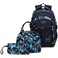 goldwheat School Backpack for Boys Cool Camouflage Bookbags with Lunch Box Pencil Case 3pcs for Middle School