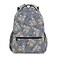 senya Koala Floral School Backpack for Boys Girls Bookbag Travel Bag One Size