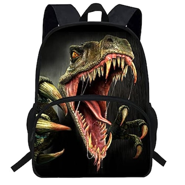 VEEWOW 16inch Animal Daypack Dinosaur T Rex Backpack For Kids School Bag Boys Girls D944a