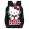 Fast Forward Sanrio Hello Kitty Backpack Shoulder Bag for Girls Boys Adults Cute 18 Inch Hello Kitty Kids Backpack for School Hello Kitty Iconic