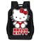 Fast Forward Sanrio Hello Kitty Backpack Shoulder Bag for Girls Boys Adults Cute 18 Inch Hello Kitty Kids Backpack for School Hello Kitty Iconic