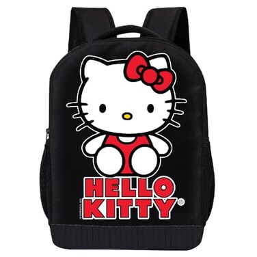 Fast Forward Sanrio Hello Kitty Backpack Shoulder Bag for Girls Boys Adults Cute 18 Inch Hello Kitty Kids Backpack for School Hello Kitty Iconic