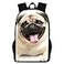 Dispalang Cute Dog 3D Print Backpack for Children School Bookbag Patterns for Girls Outdoor Back Pack