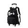 LANSHIYA Girls Rolling Backpack Elementary School Bag with Wheels Trolley Bags for Kids Roller Backpack for Girls Boys