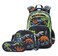 Wawakube 3Pcs Boys Dinosaur Backpack Set with Lunch Box Pencil Case School Book Bag for Kids Elementary Preschool