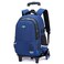 LANSHIYA Boys Rolling Backpack Elementary Middle School Students Bookbag with Wheel Teens Trolley Removable Schoolbag