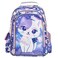 KidsPUNK Girls Backpack Kids Backpacks for Girls Cute Cat Backpack Kawaii Backpack for Preschool Elementary KindergartenLight Purple ColorLarge Capacity16 Inch