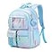 PIG PIG GIRL Kids Backpack for Girls School Bags for Middle School Students Book Bag for Elementary Primary Blue