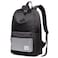 VASCHY Backpack for Men WaterResistant School Backpack Bookbag Schoolbag Teens Casual Daypack Work Black