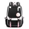 ZHANAO Girls Backpack Colorblocking Schoolbags for Girls Lightweight Bookbag MiddleSchool Elementary Backpack 20L