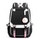 ZHANAO Girls Backpack Colorblocking Schoolbags for Girls Lightweight Bookbag MiddleSchool Elementary Backpack 20L