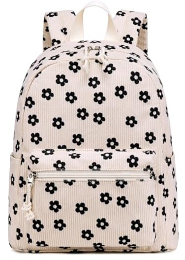 Bluboon Girls Mini Backpack Womens Small Backpack Purse Teens Cute Casual School BookbagBeige floral
