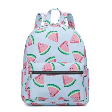 YiXiamo Cute 13 inch mini pack bag backpack for grils children and adult watermelon