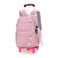 Armbq Rolling BackpackBackpack with WheelsKids Roller Backpack for Girls Boys Travel Bag on Wheels Kids Trolley School BagPurple