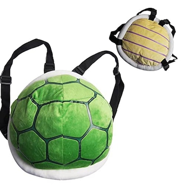 Speduckk Cute Turtle Costume Backpack Tortoise Shell Bag for Christmas Gift Halloween Cosplay Costume Party green