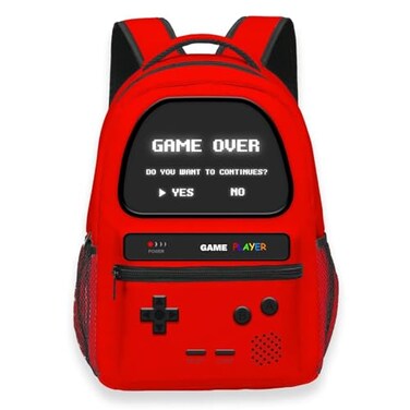 YOZIRIBO School Backpack for Boys Gamer Boys Backpack for Kids Children Teens Elementary Middle School Students Bookbag Ages 618 Video Game Bookbag Travel Back Pack