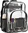 Axqcctoys TPU Clear Backpack Stadium Approved Large Clear Backpack See Through Transparent Backpacks with Reinforced Strap for Stadium Security Work Travel College Sporting Events Concert