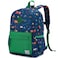 VASCHY Toddler Backpack for Girls Kids Water Resistant Lightweight Preschool Bookbag Daypack for Children Daycare Construction Pattern