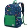 VASCHY Toddler Backpack for Girls Kids Water Resistant Lightweight Preschool Bookbag Daypack for Children Daycare Construction Pattern