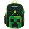 BIOWORLD Boys Minecraft Creeper Youth 5 Piece Backpack Set Green One Size