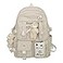 Freie Liebe Kawaii School Backpack for Girls Cute Aesthetic Backpack School Bookbag with Pin and Accessories