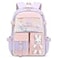 VIDOSCLA Bunny Girls Backpack for School Kawaii Kids Backpack Cute Sequin School Bag for Girls