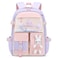 VIDOSCLA Bunny Girls Backpack for School Kawaii Kids Backpack Cute Sequin School Bag for Girls