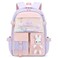 VIDOSCLA Bunny Girls Backpack for School Kawaii Kids Backpack Cute Sequin School Bag for Girls
