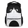 UNIKITTY Kids Backpack for Girls Boys Cat Backpack for Cat Lovers 17 Inch School Backpack for Kids Black Cute Kids Bookbag with Adjustable Straps