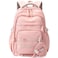 Armbq Kids Backpack for Girls Aesthetic School Backpack for Teens Elementary Students Pink Bookbag