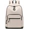 Lohol Classic Backpack for Girls Boys Teens Lightweight Bookbag for School Travel College BeigeGreen