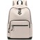 Lohol Classic Backpack for Girls Boys Teens Lightweight Bookbag for School Travel College BeigeGreen